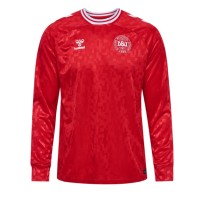 Camiseta Dinamarca Primera Equipación Eurocopa 2024 manga larga